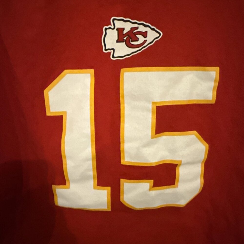 NFL Apparel Patrick Mahomes Kansas City Chiefs Jersey T-Shirt XL